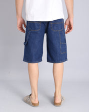 Msm Studio Denim Short Work Scuro