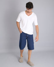 Msm Studio Denim Short Work Dark