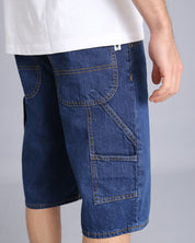 Msm Studio Denim Short Work Scuro