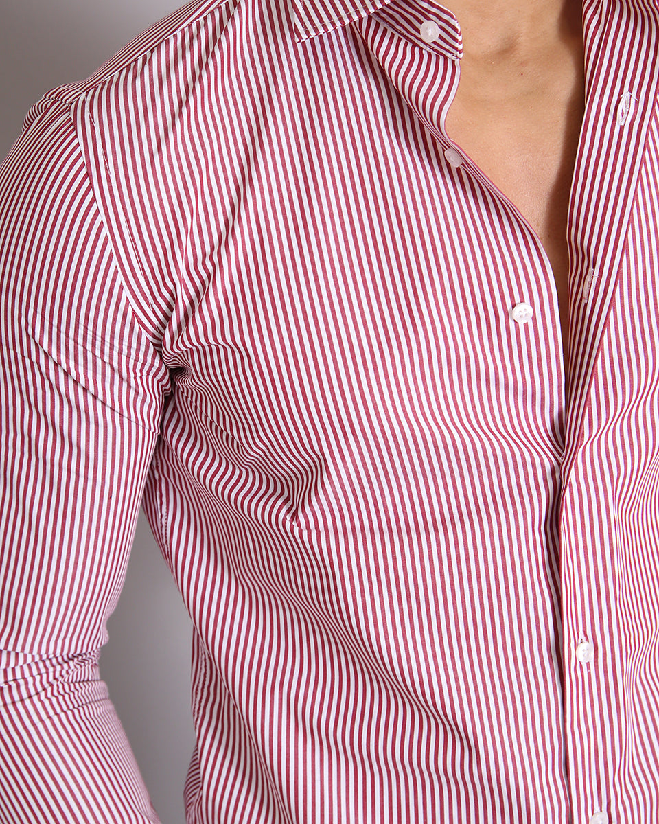 Msm Studio Striped Tailored Shirt 