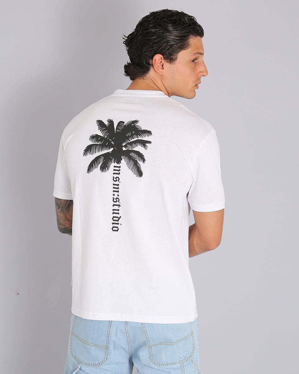 Msm Studio T-Shirt Summer Palm Tree