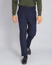 Relaxed Fit High Waist Trousers 