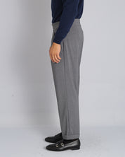 Relaxed Fit High Waist Trousers 