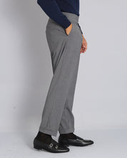 Relaxed Fit High Waist Trousers 