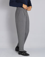 Relaxed Fit High Waist Trousers 