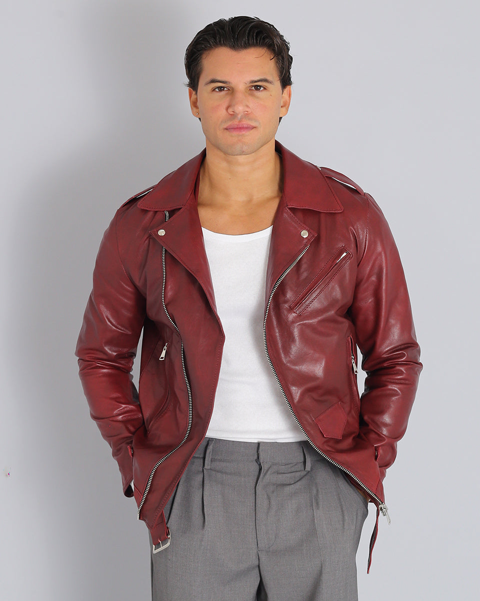 Basic Leather Jacket