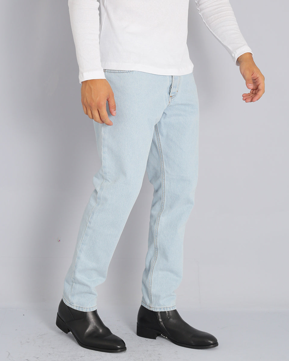 Msm Studio Denim Regular Fit Lavaggio Blitz