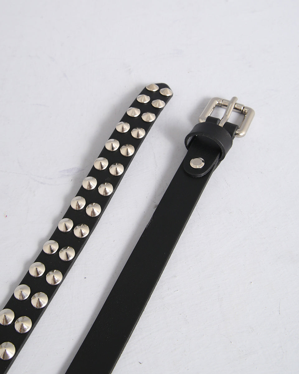 MSM Genuine Leather Studded Belt