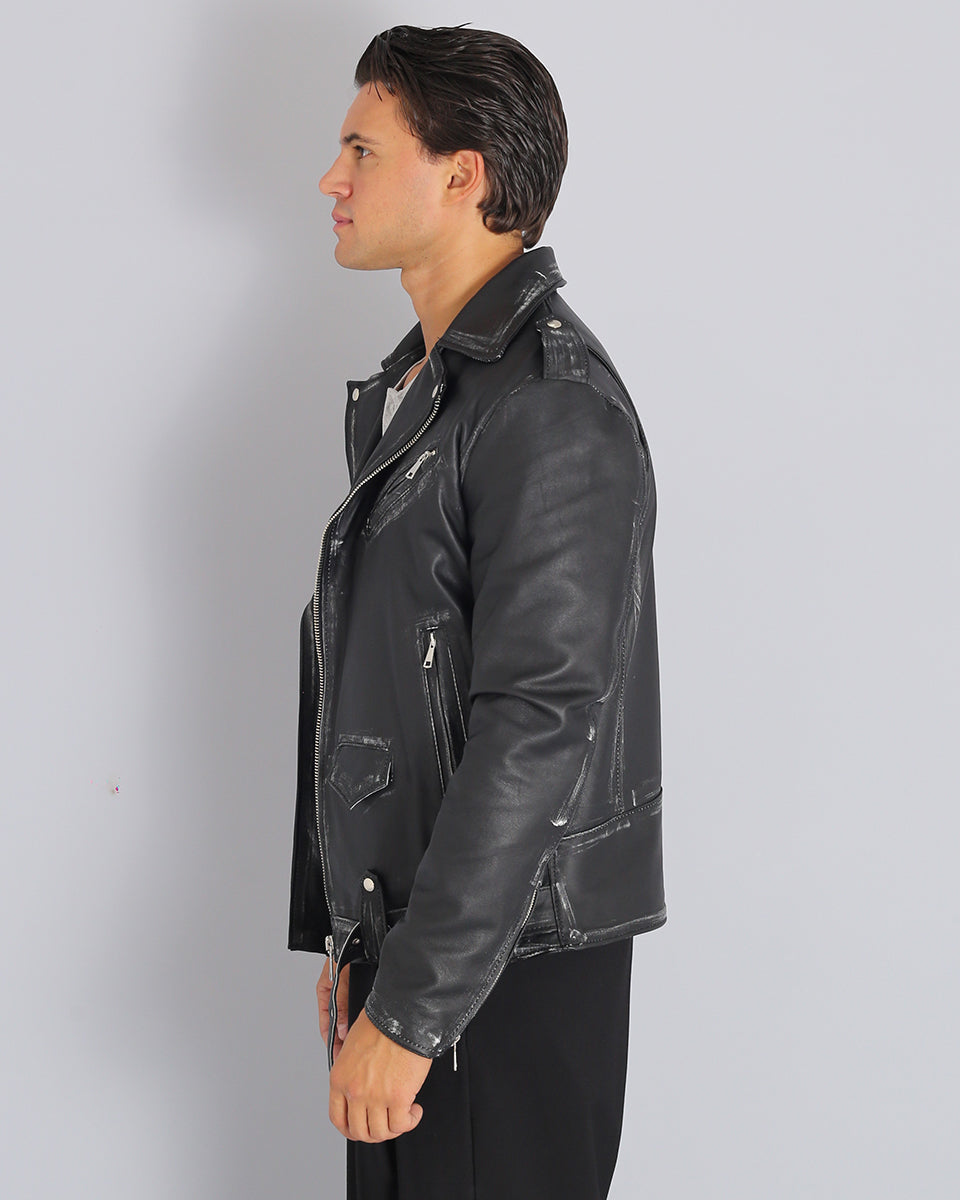 Basic Leather Jacket