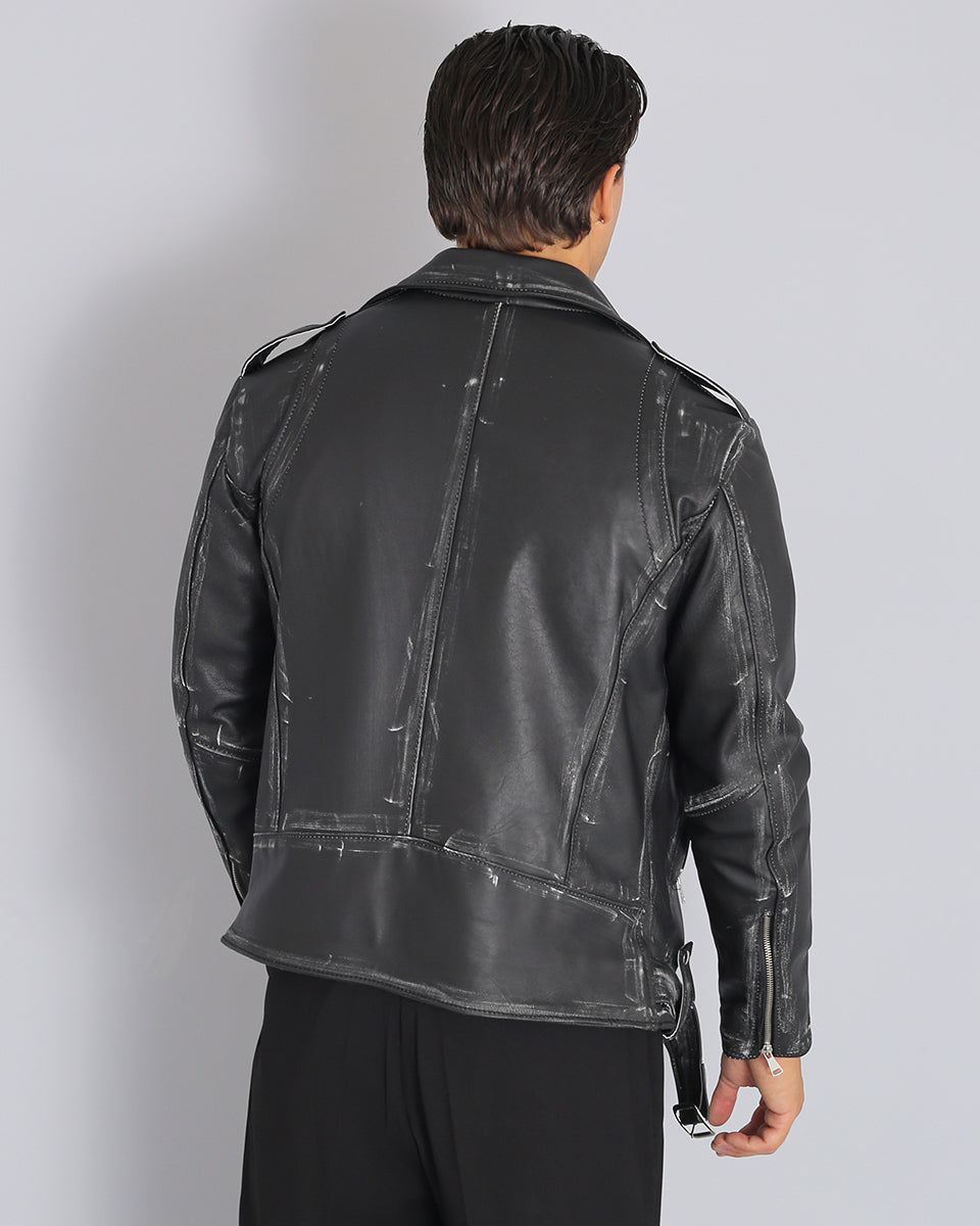 Basic Leather Jacket