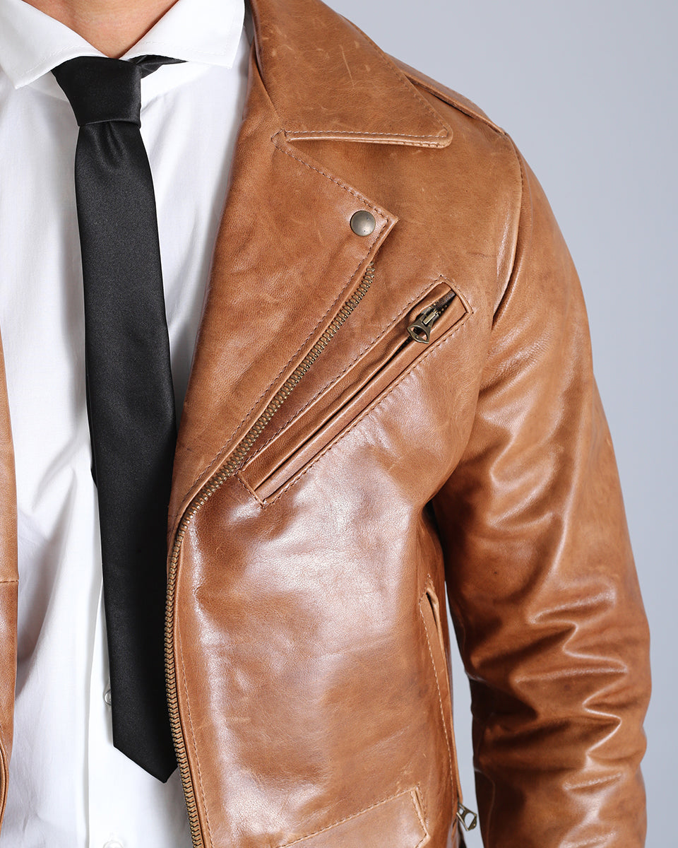 Basic Leather Jacket