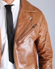 Basic Leather Jacket