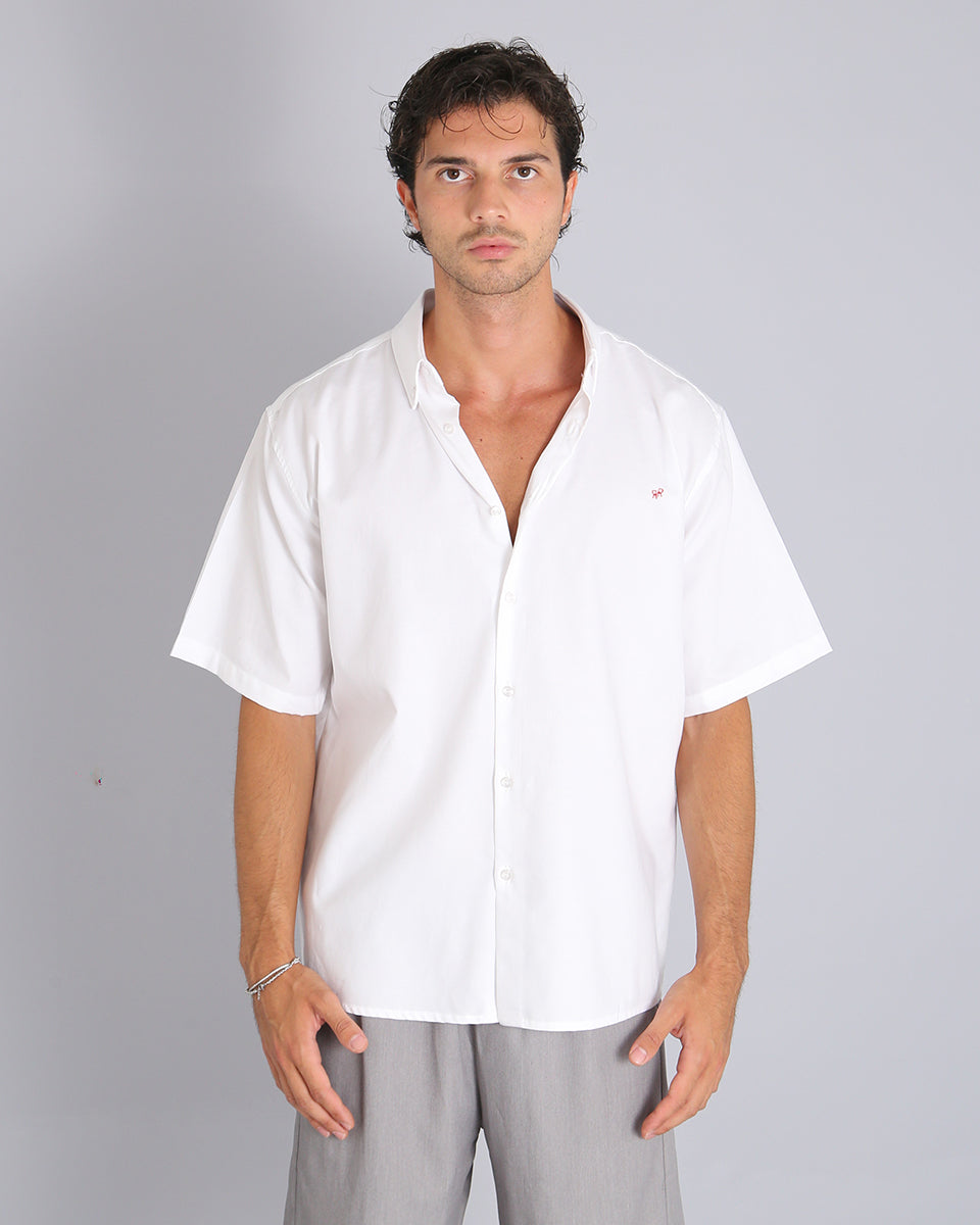 Reference Camicia Logo con Ricamo