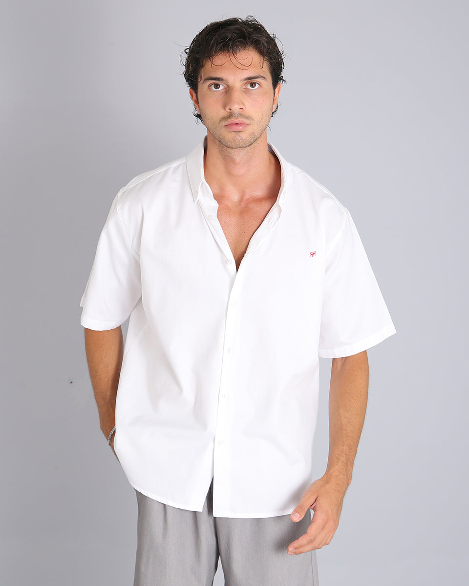 Reference Camicia Logo con Ricamo