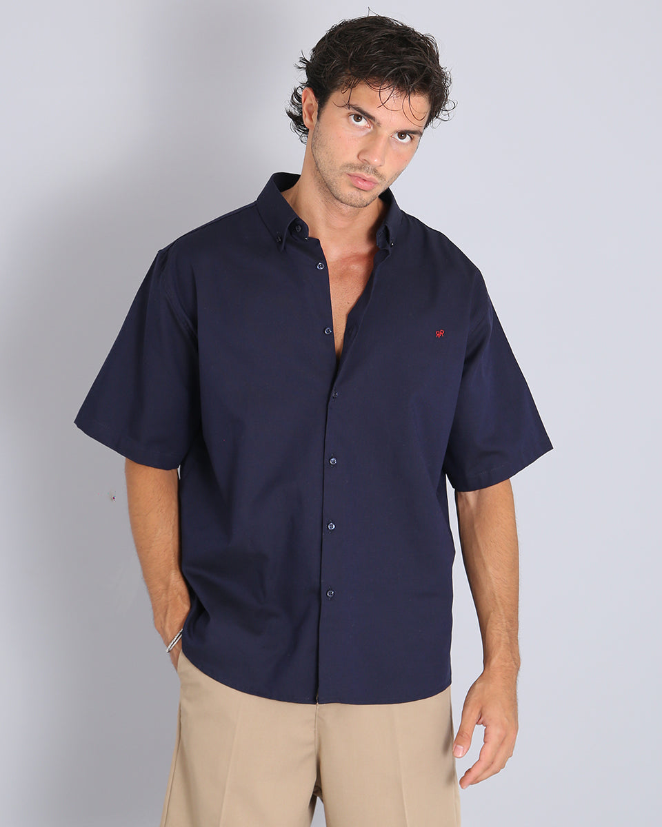 Reference Camicia Logo con Ricamo