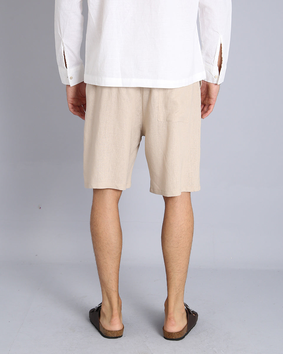 Msm Studio Bermuda Jogger in linen