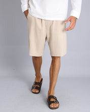 Msm Studio Bermuda Jogger in linen