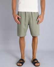 Msm Studio Bermuda Jogger in linen