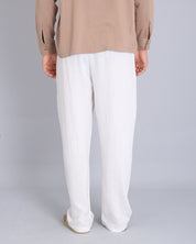 Msm Studio Wide Leg Jogger Pants Linen 