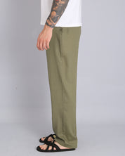 Msm Studio Wide Leg Jogger Pants Linen 