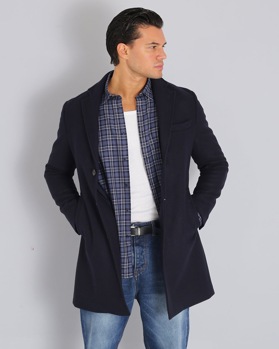 Msm Studio Single Breasted Coat