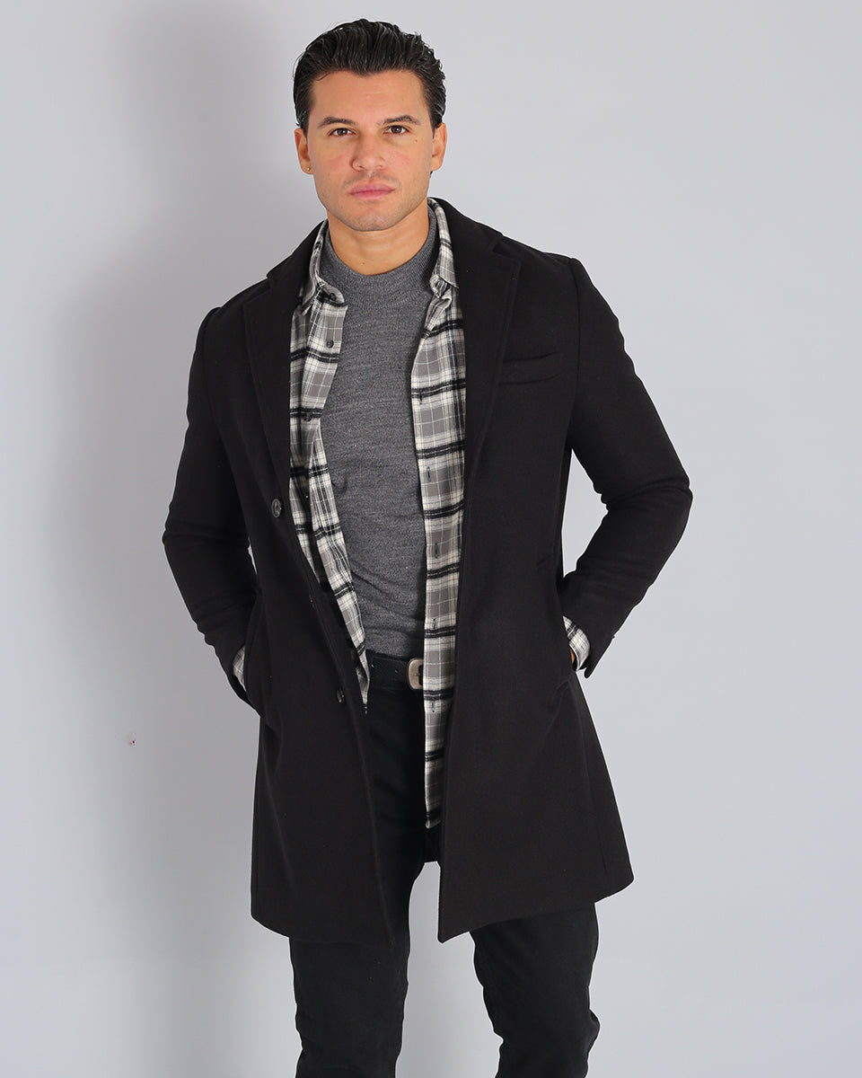 Msm Studio Single Breasted Coat