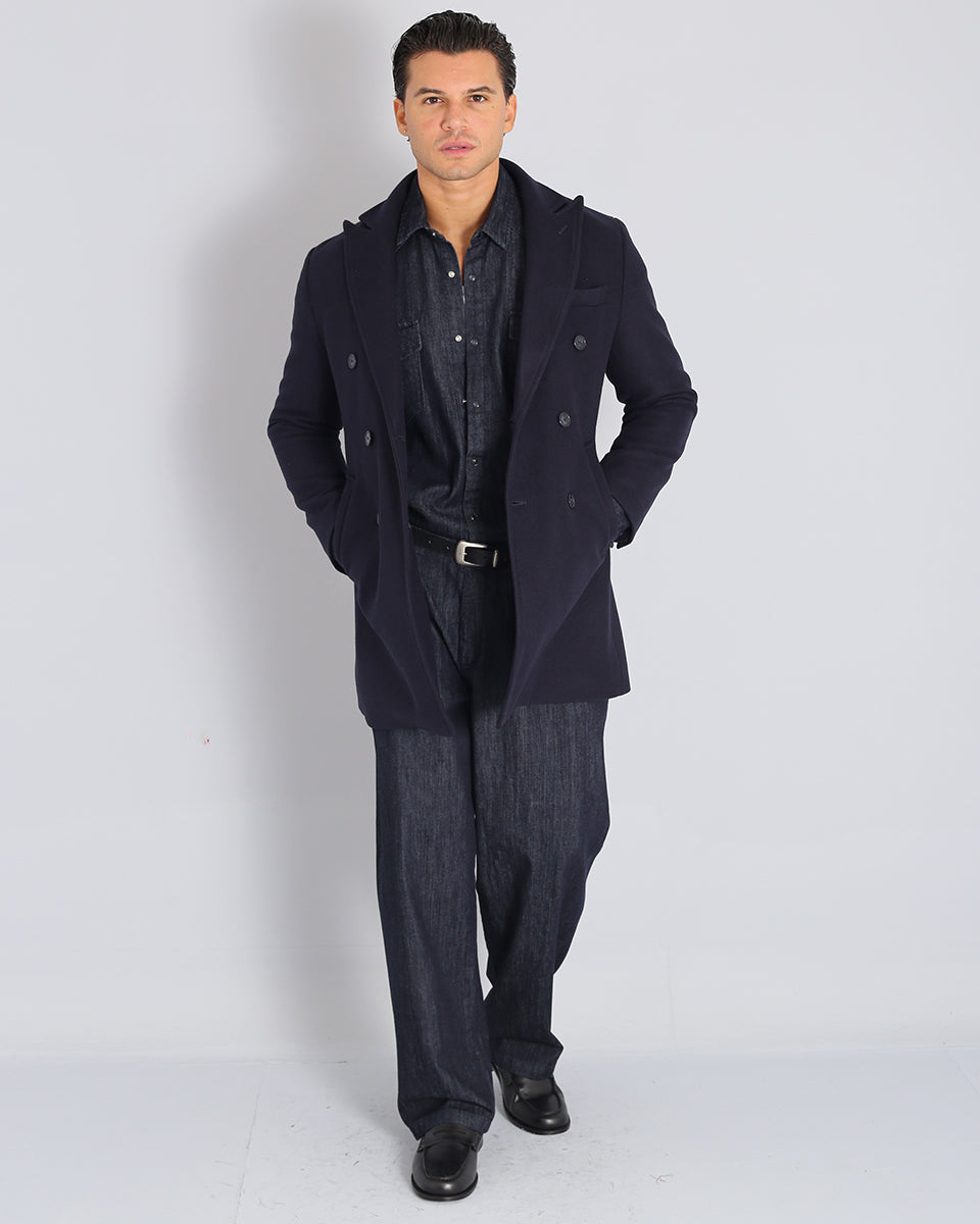 Msm Studio Single Breasted Coat