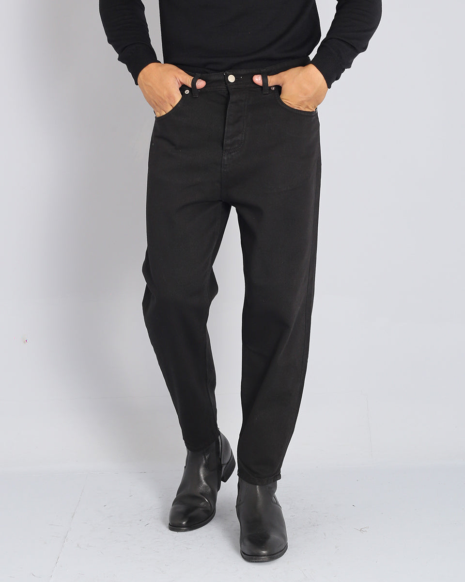 Msm Studio Denim Cropped Nero