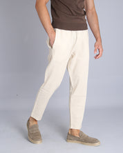 Msm Studio Linen Jogger Pants 