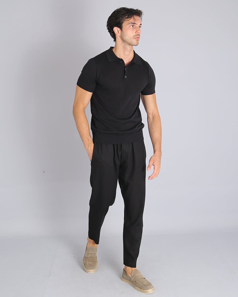 Msm Studio Pantalaccio Jogger in lino