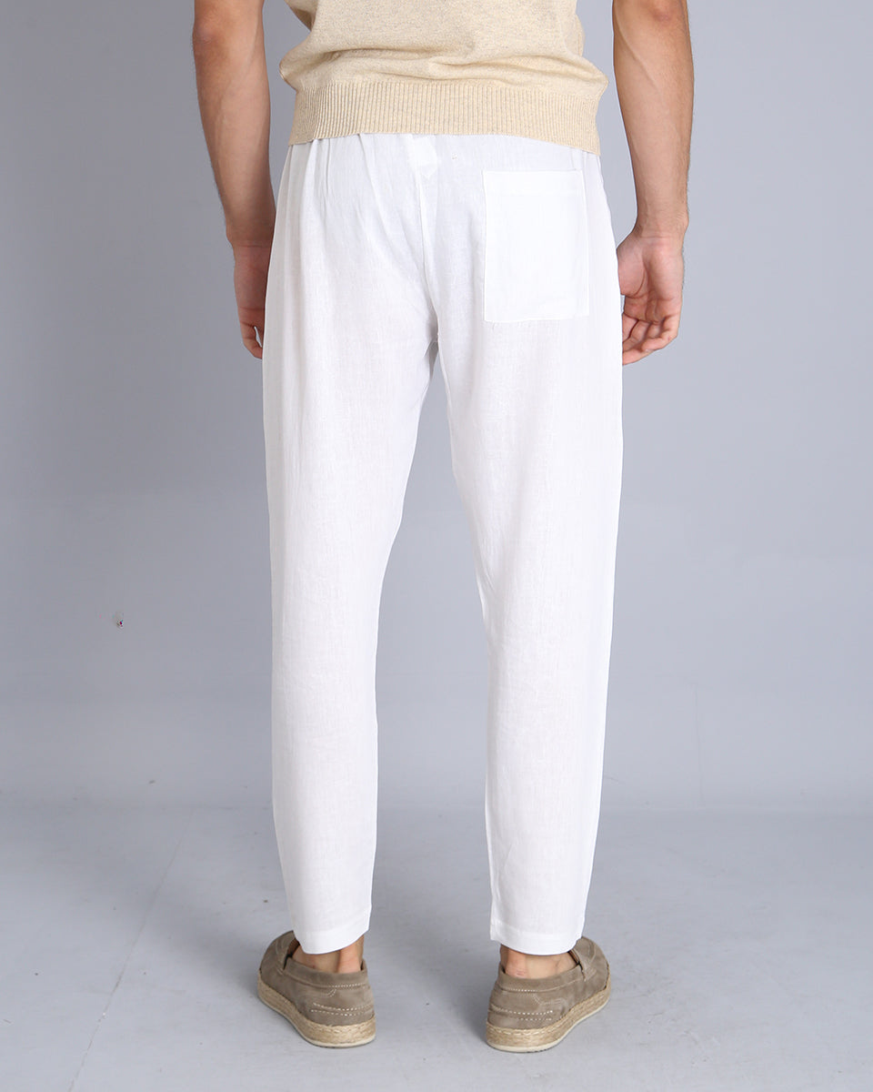 Msm Studio Linen Jogger Pants 