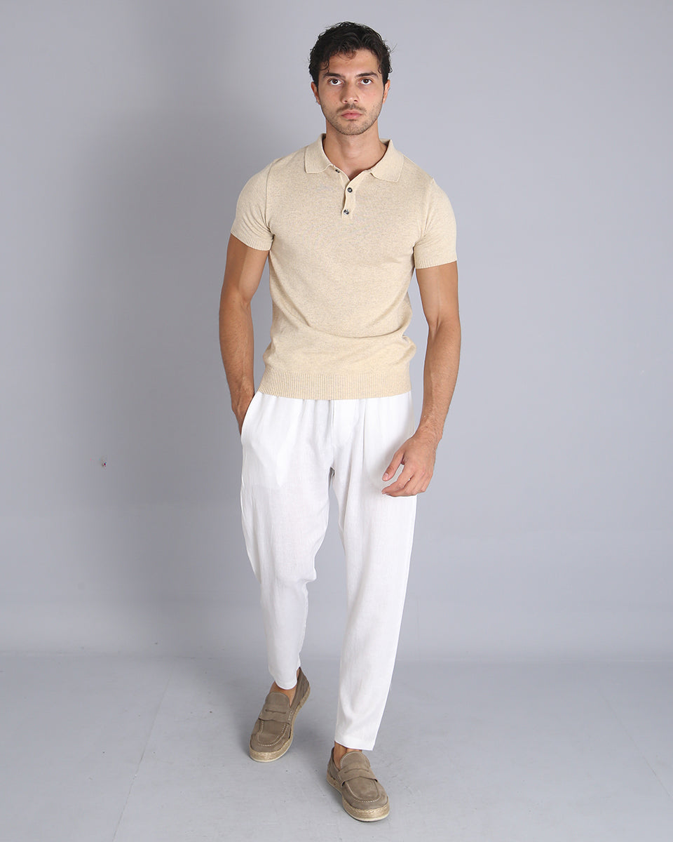 Msm Studio Linen Jogger Pants 