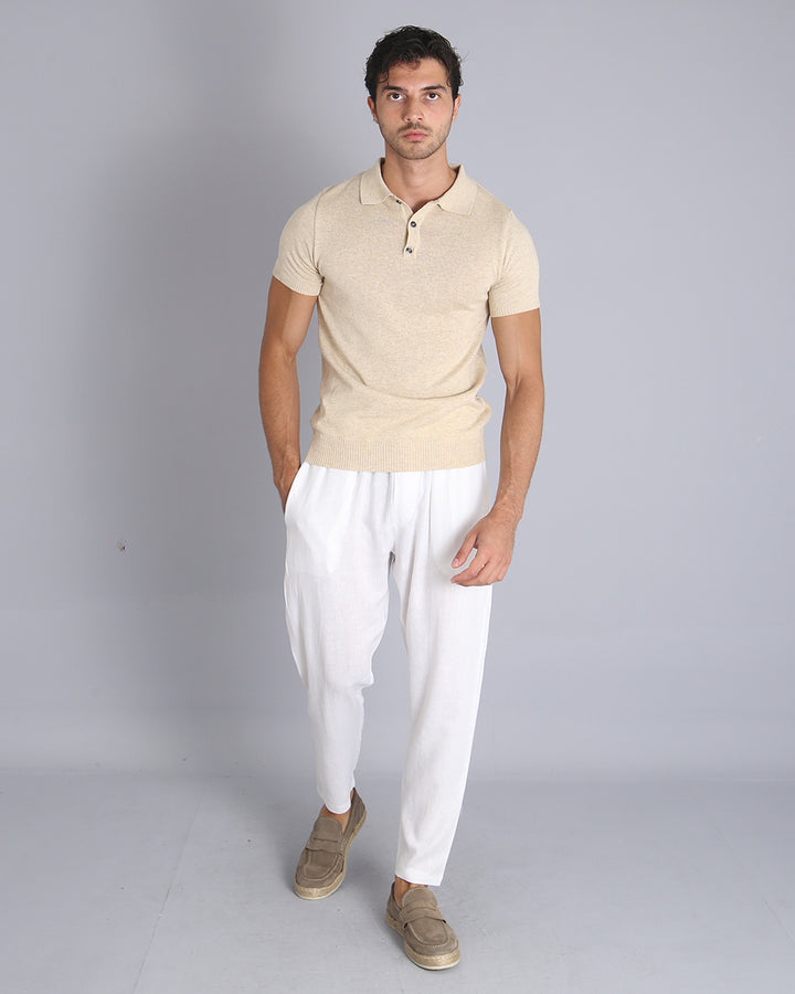 Msm Studio Pantalaccio Jogger in lino