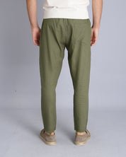 Msm Studio Linen Jogger Pants 