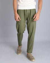 Msm Studio Linen Jogger Pants 