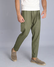 Msm Studio Linen Jogger Pants 