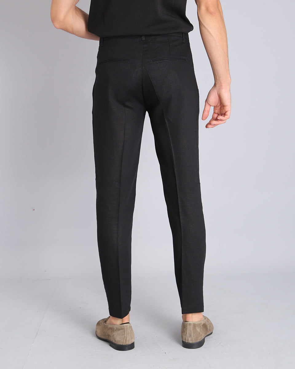 Msm Studio Linen Tailored Trousers