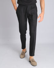 Msm Studio Linen Tailored Trousers