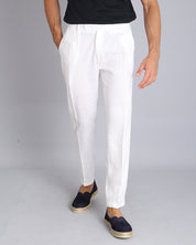 Msm Studio Linen Tailored Trousers 