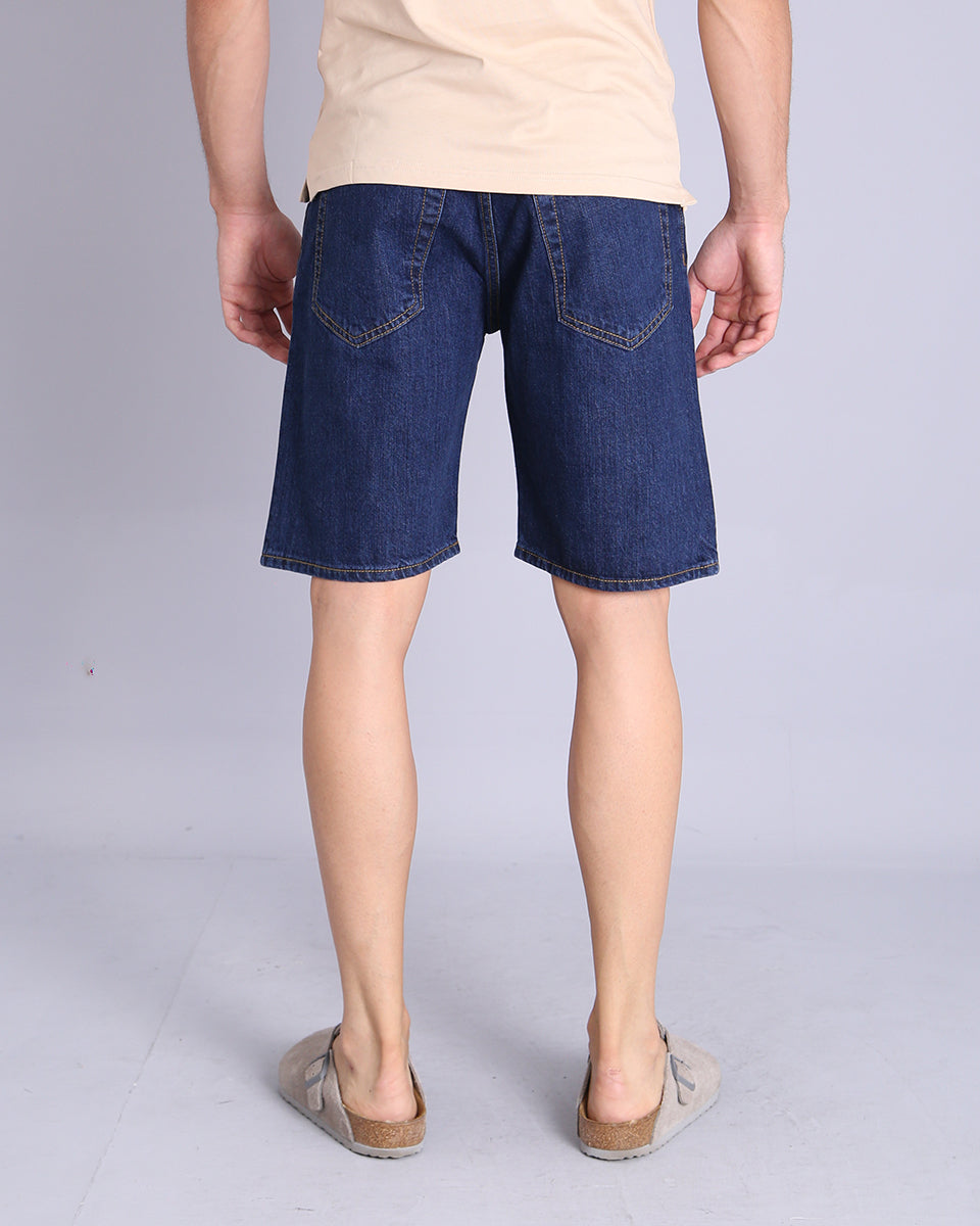 Msm Studio Bermuda in Denim Top Quality Scuro