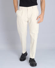 Pantalone Regular Fit in Velluto