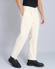 Pantalone Regular Fit in Velluto