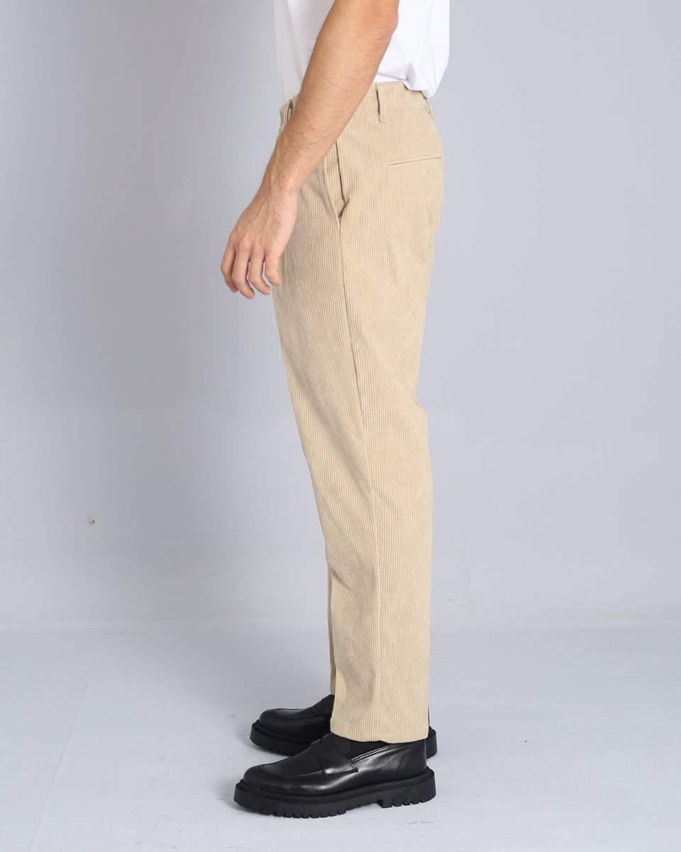 Pantalone Regular Fit in Velluto