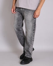 Msm Studio Denim Straight Fit Marbled Grey 