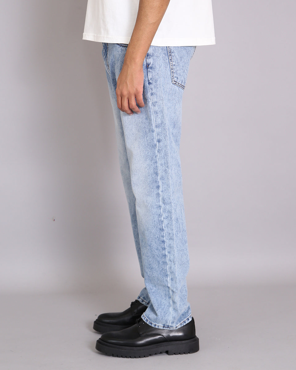 Msm Studio Jeans Straight Fit Marbled 