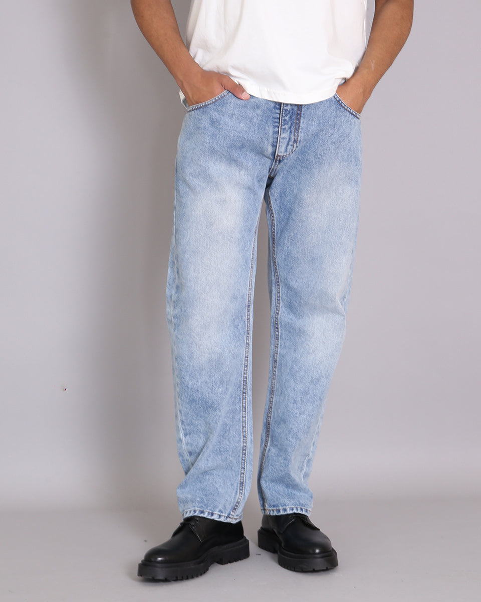 Msm Studio Jeans Straight Fit Marbled 