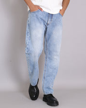 Msm Studio Jeans Straight Fit Marbled 