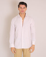 Msm Studio Striped Linen Shirt 