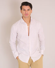 Msm Studio Striped Linen Shirt 