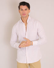 Msm Studio Striped Linen Shirt 